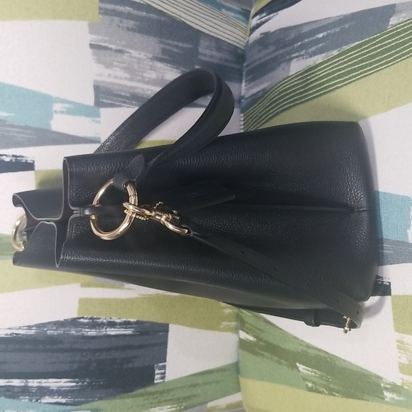 Coach Charlie Bucket In Black Turnlock Closure - Picture 7 of 9